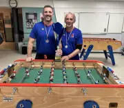 Rochefort sacré champion de baby-foot en Nouvelle-Aquitaine et en quête d'un local digne