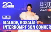 Rosalía interrompt son concert à Milan en raison d'une intoxication alimentaire