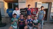 Solidarité des jeunes rugbymen et commerçants pour les sinistrés des inondations