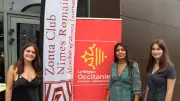 Trois étudiantes nîmoises récompensées par le Zonta pour leur engagement public