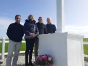 Un calvaire restauré à Longèves grâce à la générosité d'une habitante et au travail bénévole