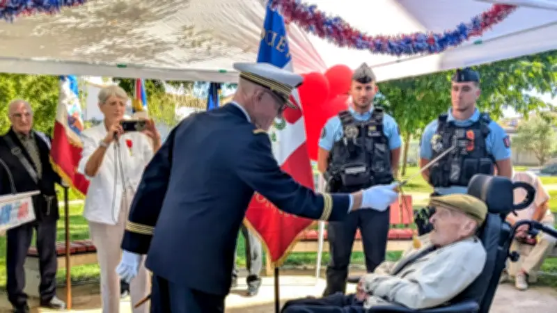 À 102 ans, un dernier résistant reçoit la Légion d'honneur à Florensac