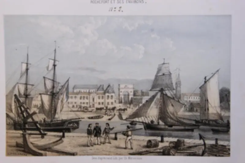 1855 : la première grande grève des ouvriers de l'arsenal de Rochefort