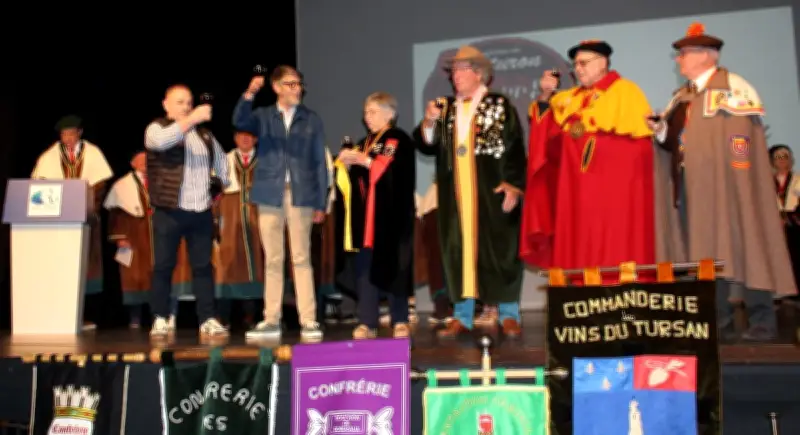 41 confréries réunies pour l'adoubement de six nouveaux membres dans les Landes