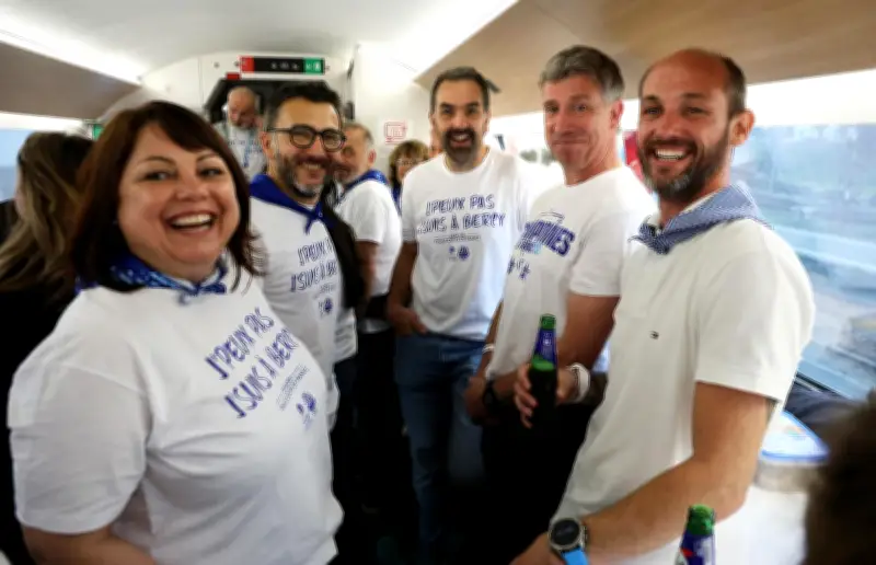 552 supporteurs de Basket Landes en train spécial pour Bercy