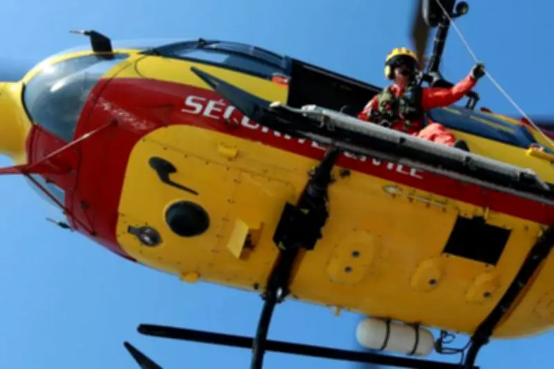 Accident grave de trottinette à Cavalaire : l'hélicoptère de la sécurité civile mobilisé
