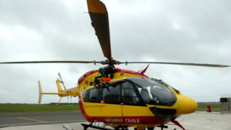 Accident grave près de Sète : un homme héliporté en urgence absolue, une femme enceinte blessée