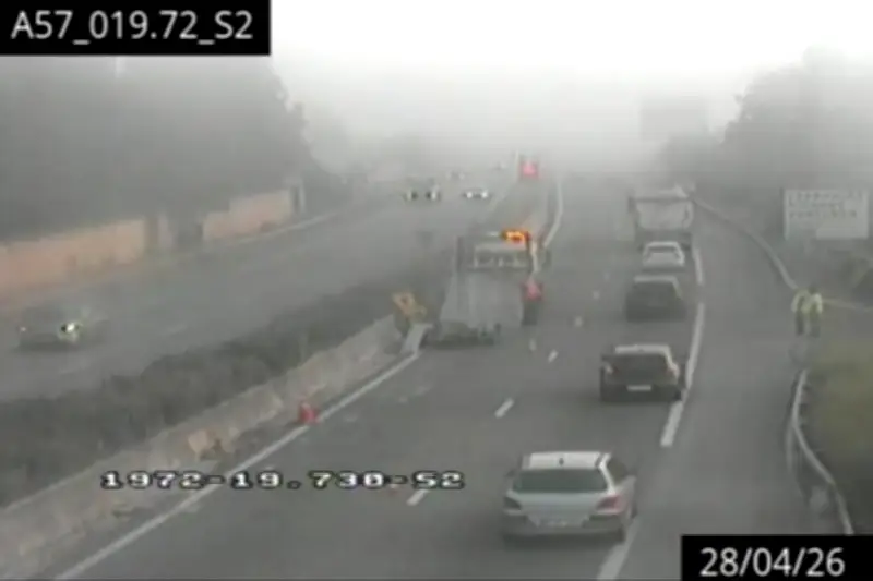 Accident sur l'A57 près de Cuers : circulation perturbée en heure de pointe