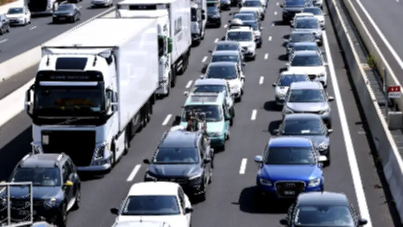 Accident sur l'A9 près de Béziers : deux blessés légers et bouchons