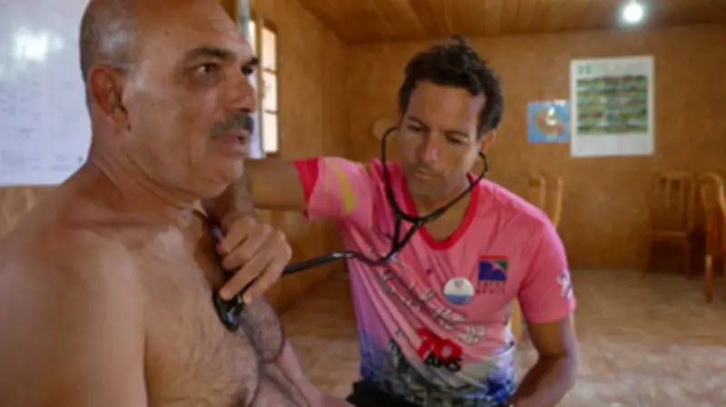 Adrien Morcuende présente son documentaire sur un trail médical à La Réunion