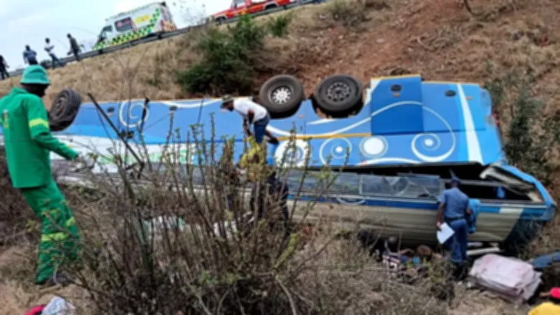 Afrique du Sud : au moins 42 morts dans un accident de bus, dont un bébé