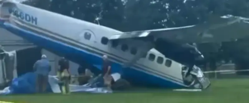 Aile arrachée et queue cassée : un avion de parachutisme s'écrase dans le Tennessee