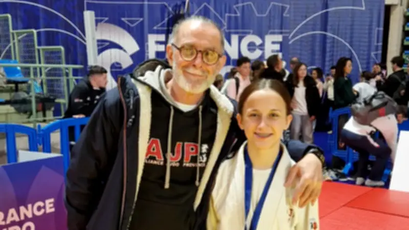 Alizée, 14 ans, décroche le bronze au championnat de France minimes de judo