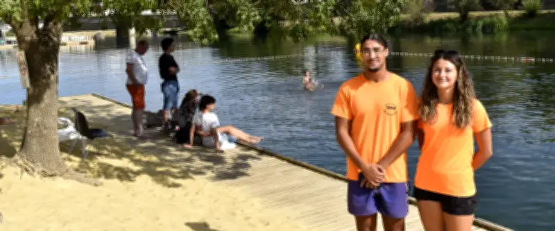 Alès Plage : la fréquentation en baisse malgré une eau de bonne qualité