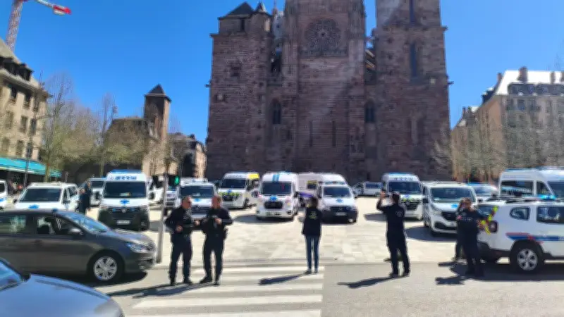 Ambulanciers en colère à Rodez : le financement de l'urgence hospitalière jugé obsolète