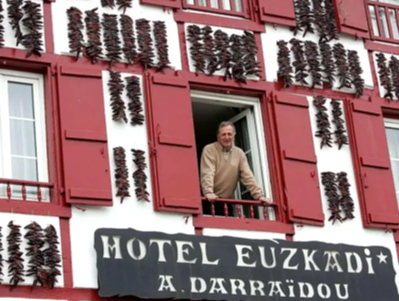 André Darraidou, ancien maire d'Espelette et ambassadeur du piment, s'est éteint