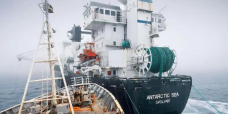 Antarctique : un chalutier norvégien percuté par un navire de Sea Shepherd