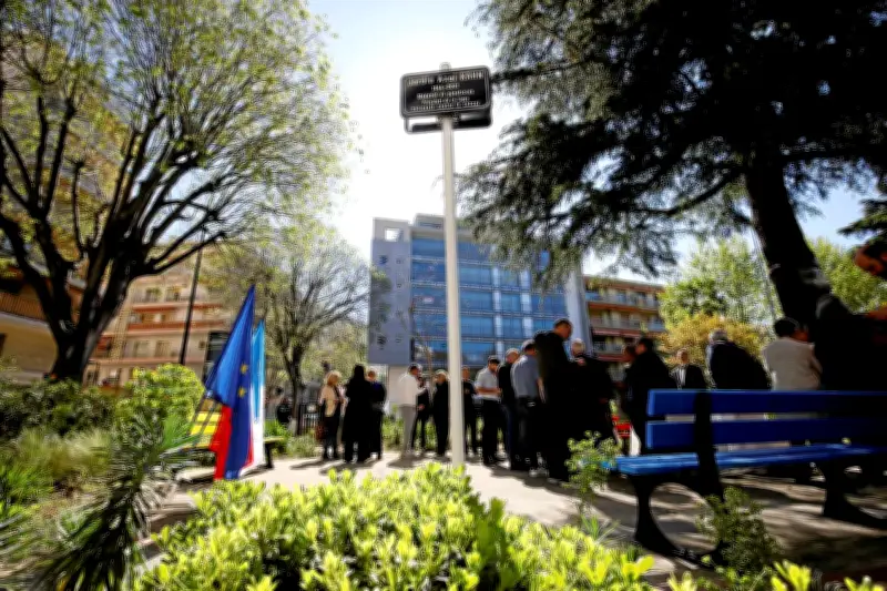 Antibes inaugure le jardin Axel-Kahn, hommage au médecin humaniste et lutteur contre le cancer