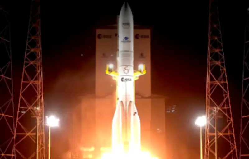 Ariane 6 réussit son septième lancement avec 32 satellites Amazon