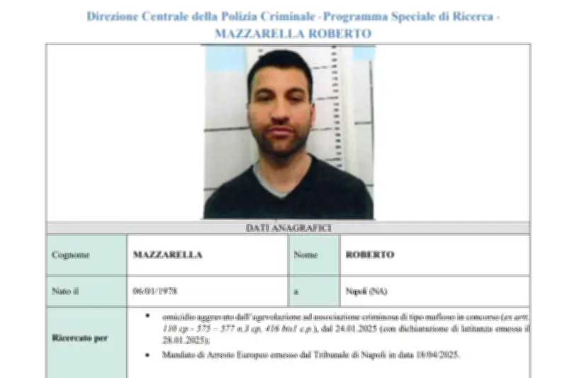 Arrestation d'un chef de clan de la Camorra en fuite depuis plus d'un an en Italie