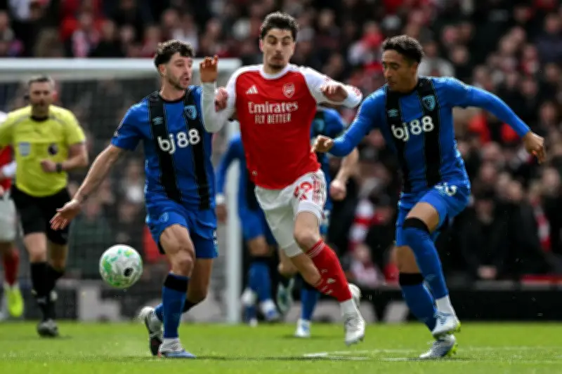 Arsenal craque face à Bournemouth, Manchester City en embuscade pour le titre