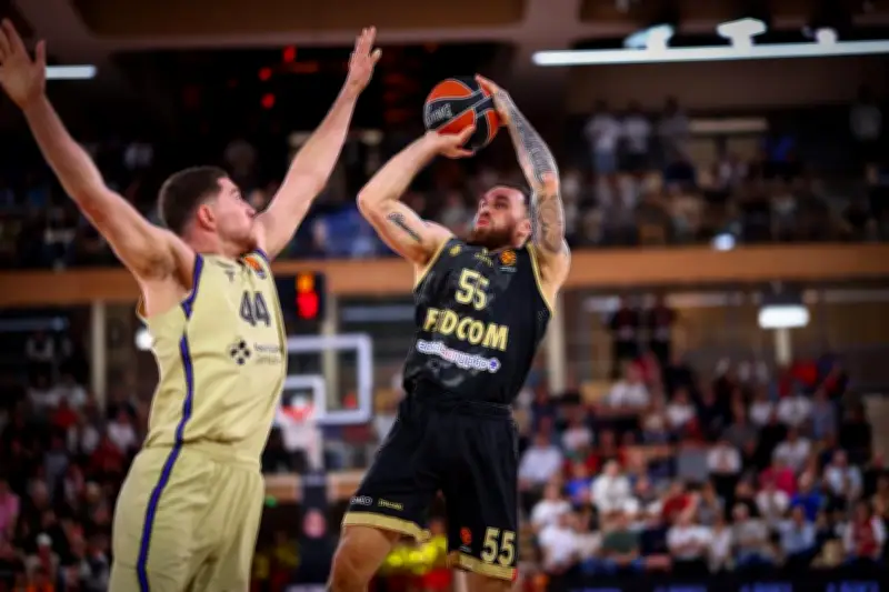 AS Monaco : la qualif' pour les play-offs de l'Euroligue se joue face au Barça