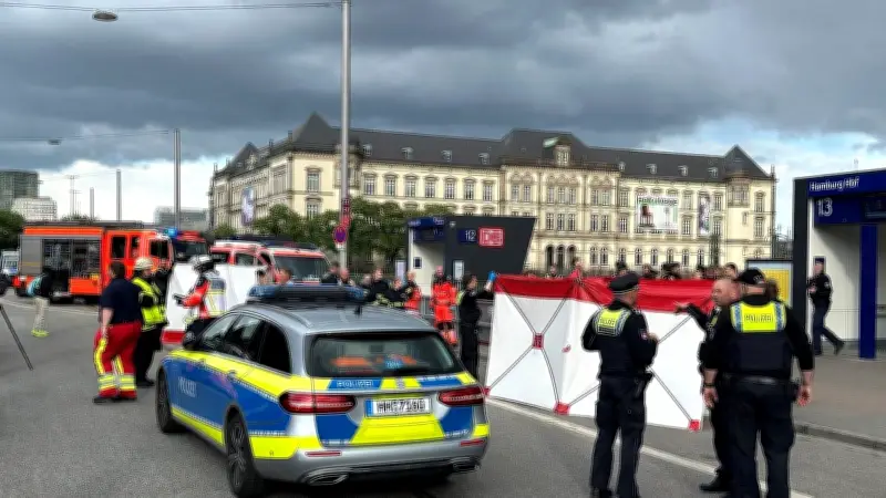 Attaque au couteau à Hambourg : 12 blessés, une femme arrêtée