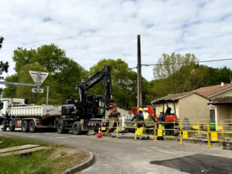 Avensan : Fermeture de la voie pour modernisation du réseau d'assainissement