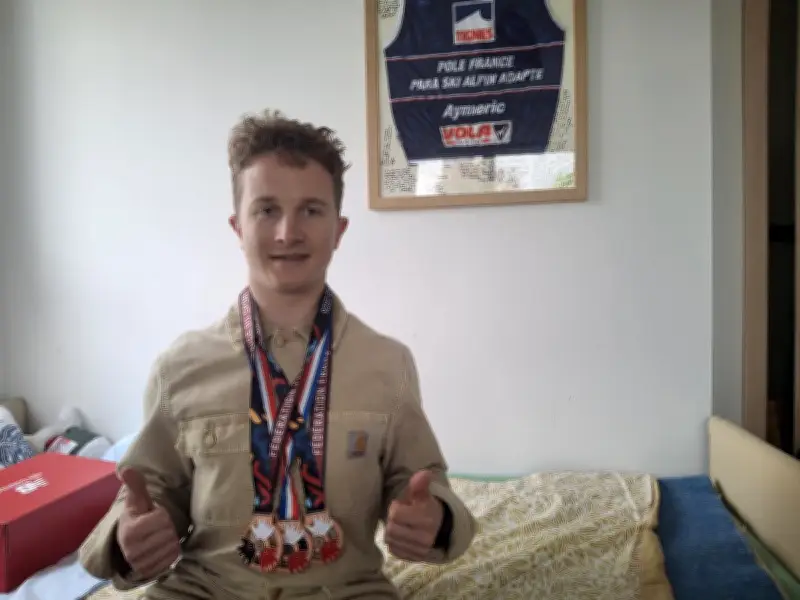 Aymeric Lorin, un jeune Bayonnais autiste épanoui dans le sport et la vie