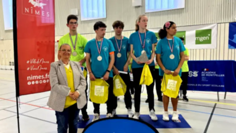 Badminton : le championnat de France UNSS s'achève à Manduel après une finale haletante