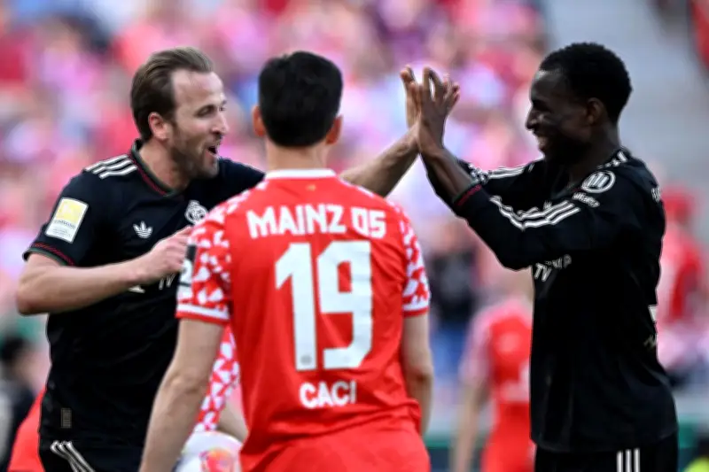 Bayern Munich renverse Mayence 4-3 après un retard de trois buts