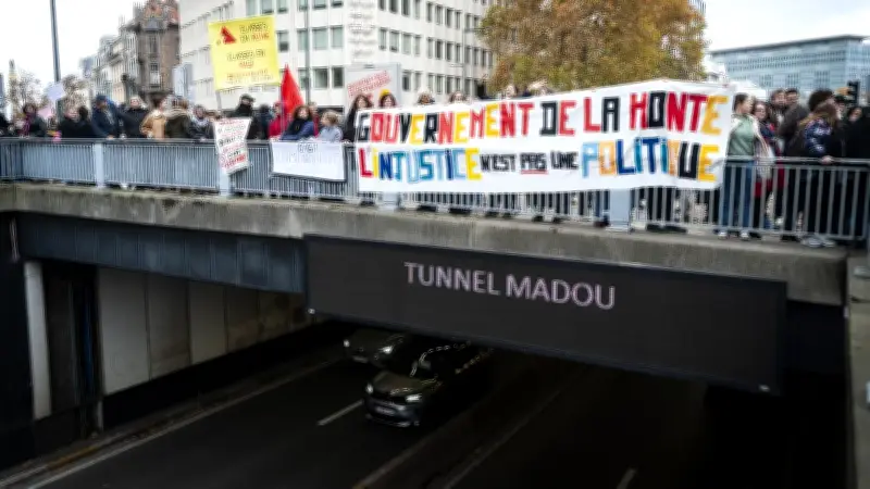 Belgique paralysée par une grève générale contre les réformes du gouvernement