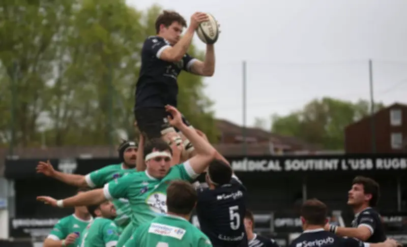 Bergerac s'offre une belle fin de saison en dominant Peyrehorade 29-26