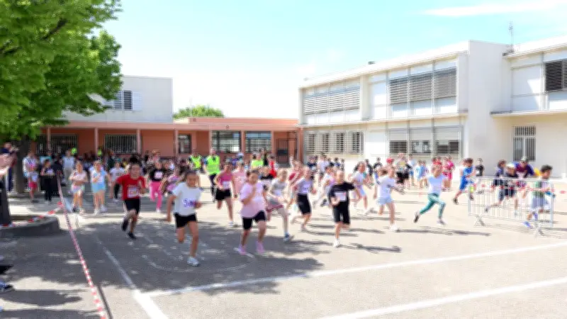 Bouillargues : plus de 300 enfants au cross des écoles dans une ambiance de fair-play