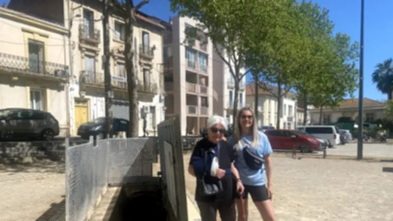 Béziers : Jacqueline Cauquil revient dans l'abri anti-aérien qui l'a sauvée en 1944