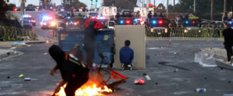 Californie : heurts à Los Angeles, Trump déploie la Garde nationale