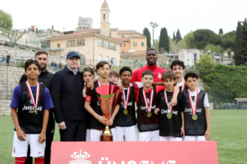 Cap-d’Ail triomphe à la Ünseme Cup de l’AS Monaco sous les yeux de Paul Pogba