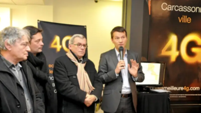 Carcassonne : Orange lance simultanément 4G et fibre optique