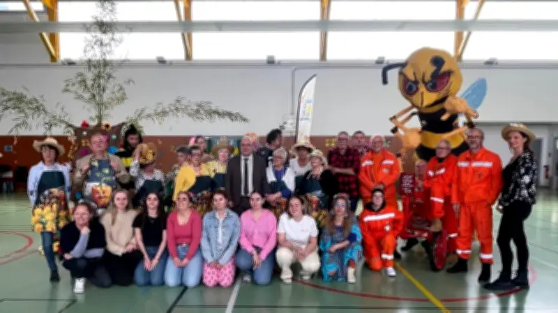 Carnaval de Jacou : le printemps célébré par une parade et la crémation d'un frelon géant