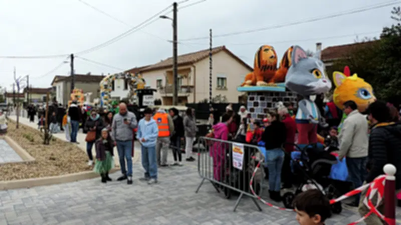 Carnaval de Saint-Martin-de-Valgalgues : La fête triomphe du froid glacial