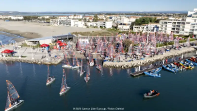 Carnon rayonne avec la 29er Eurocup : 260 jeunes marins internationaux en Hérault
