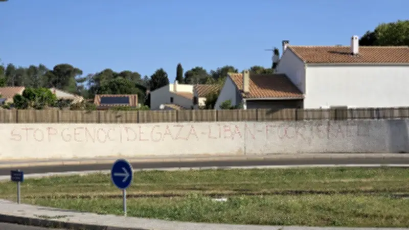 Castelnau-le-Lez : un tag antisémite et haineux découvert à l'entrée de la commune