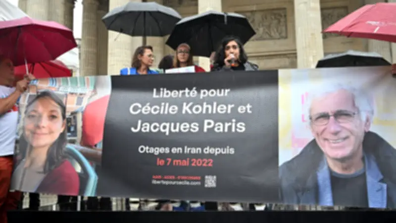 Cécile Kohler et Jacques Paris libérés après 3 ans de détention en Iran
