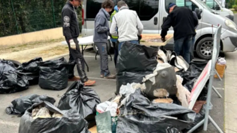 Ceyras : 900 kg de déchets collectés lors d'une mobilisation citoyenne