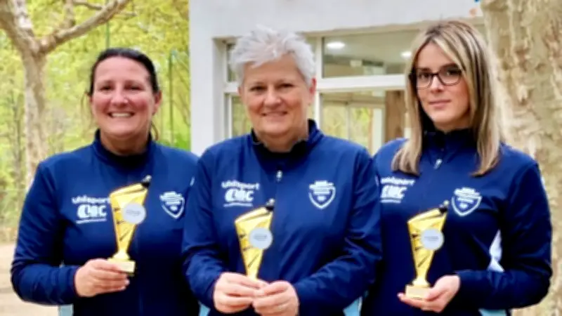 Championnat du Gard de pétanque : les Cigaloises brillent en triplette féminine