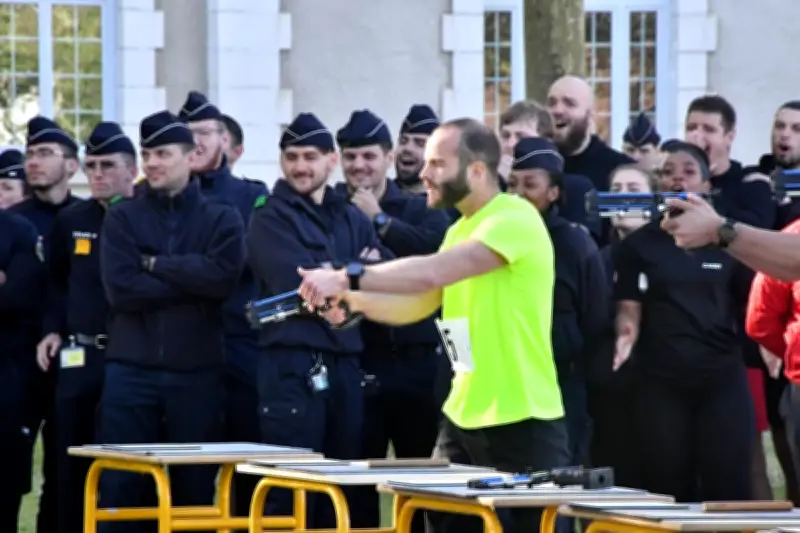 Championnats de France de police laser run : 13 écoles s'affrontent à Périgueux