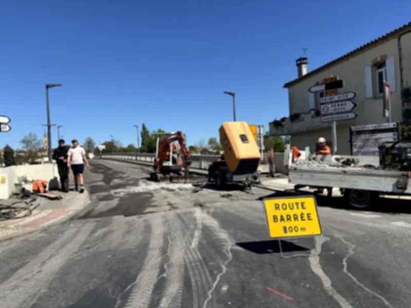 Chantier routier entre Penne-d'Agenais et Saint-Sylvestre : les habitants s'adaptent face aux détours
