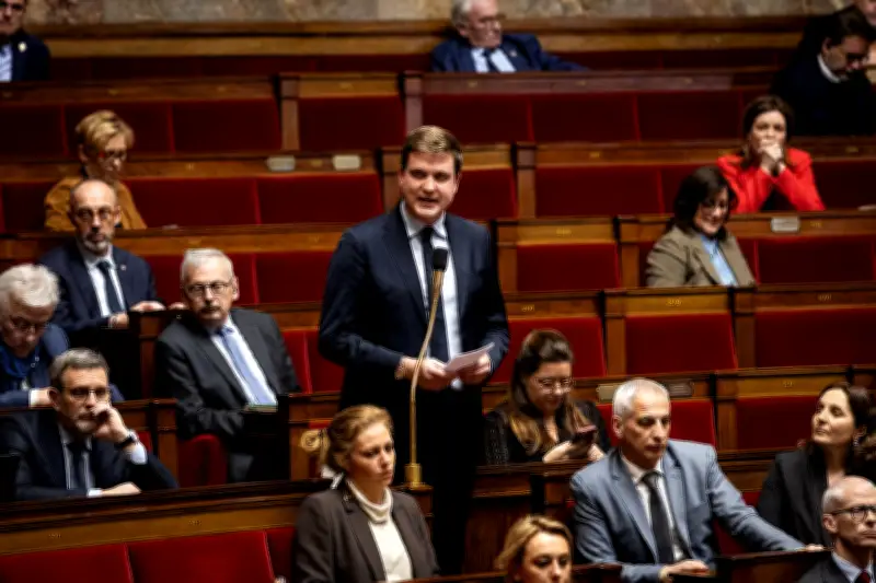 Charles Rodwell défend sa proposition de loi antiterroriste à l'Assemblée nationale