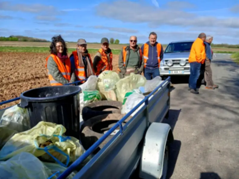 Chasse aux déchets dans le triangle Champagne-Trizay-Pont-l’Abbé-d’Arnoult : une mobilisation citoyenne