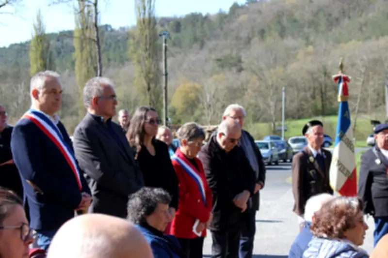 Commémoration à Fanlac : le souvenir des 320 militants internés au château du Sablou en 1940